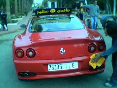 c'est un taxi maroccain